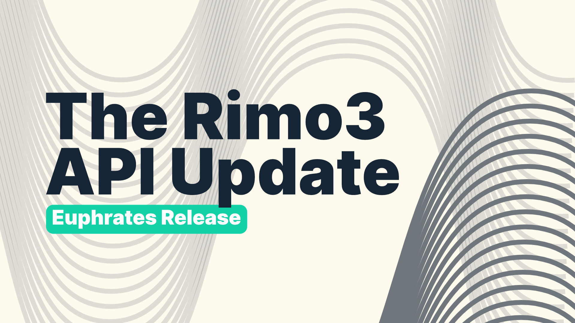 Rimo3 Releases a New API Update: Euphrates