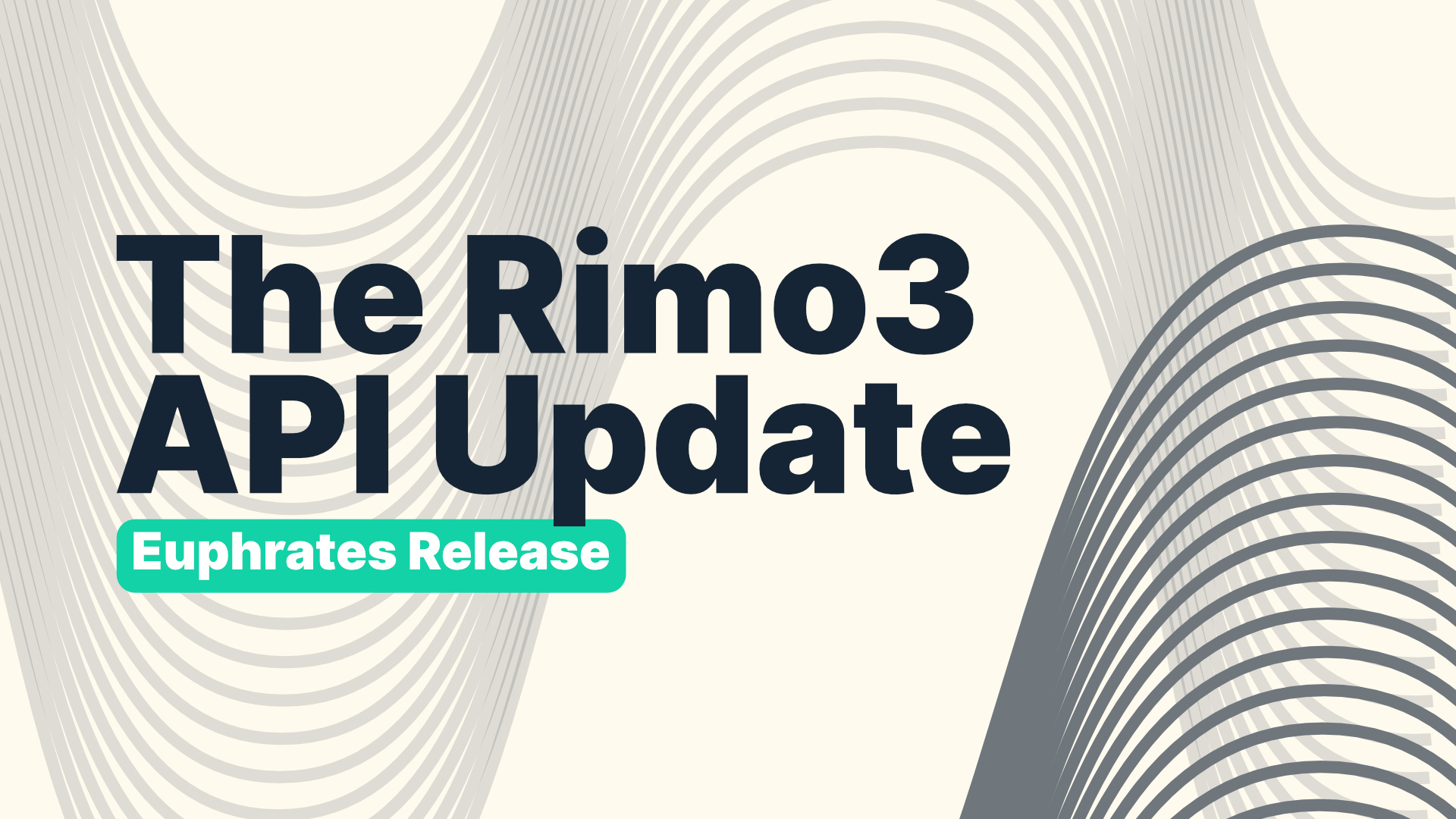 Rimo3 Releases a New API Update: Euphrates 